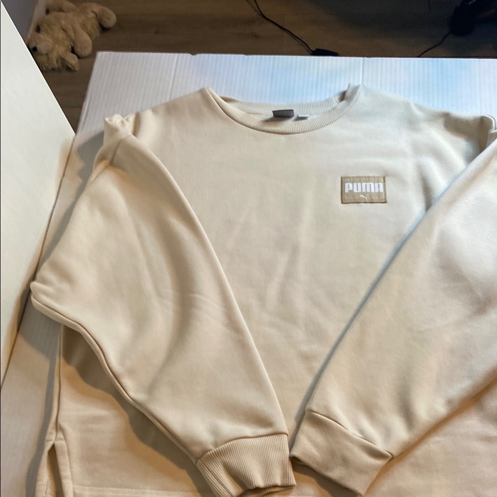 Puma Men's Cream Sweater